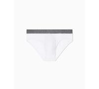 Emporio Armani Soft Modal Brief Ropa Interior, Blanco, L para Hombre