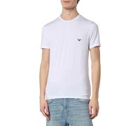 Emporio Armani Soft Modal T-Shirt Hombre, Blanco (White), XL