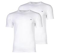 Emporio Armani Soft Touch Bamboo Viscose 2-Pack T-Shirt Paquete de 2 Camisetas de Cuello Redondo Hombre