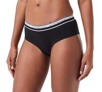 Emporio Armani Stretch Cotton Logoband Cheeky Pants Mujer, Negro (Black), M