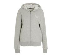 Emporio Armani Sudadera con Capucha y Cremallera Completa para Mujer, Color Gris, Talla S, Gris, S