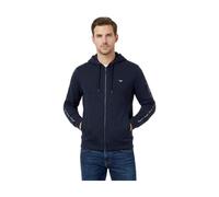 Emporio Armani - Sudadera con cremallera y capucha - Sweatshirts & Hoodies - Hombre - Azul - L -