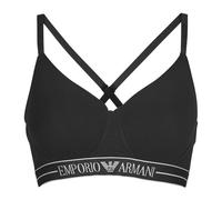 Emporio Armani Sujetador EVERYDAY COTTON PADDED SOFT COUTOUR BRA in Negro EU S