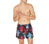Emporio Armani Swimwear Emporio Armani Men's Graphic Patterns Boxer Short, Traje de baño de los Hombres, Macro Ideogram, 48