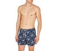 Emporio Armani Swimwear Hombre Graphic Patterns Boxer Short Swim Trunks, Eagle Allover, 48, Eagle Allover