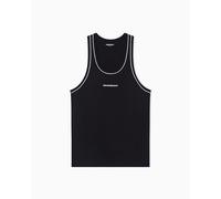 EMPORIO ARMANI Tank Camiseta, Negro, XL para Hombre
