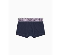 Emporio Armani Trunk, Bañadores Ajustados para Hombre Hombre, Armani BLU,
