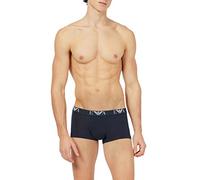 Emporio Armani Underwear 3-Pack Trunk Essential Monogram Boxer Hombre, Azul (White/Black/Marine), XXL