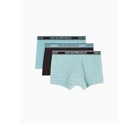 Emporio Armani Underwear 3-pack Trunk Pure Cotton Calzoncillos Hombre
