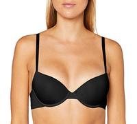 Emporio Armani Underwear Basic Bonding Microfiber Push Up Bra, Sujetador Push Up Mujer, Negro (Black), 38C