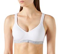 Emporio Armani Underwear Bralette Sujetador Acolchado, Blanco, XL para Mujer