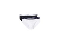 Emporio Armani Underwear CC717, Boxer Hombre, Azul/Blanco (White/Navy Blue), M