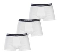 Emporio Armani Underwear CC717, Boxer Hombre, Blanco (White), L