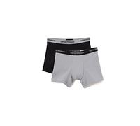 Emporio Armani Underwear CC717, Boxer Hombre, Multicolor (Black/Grey), L