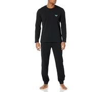 Emporio Armani Underwear Emporio Armani Juego Íntimo de Megalogo Para Hombre, Conjunto Pajama Hombre, Negro, S