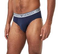 Emporio Armani Underwear Emporio Armani Men's 2-pack Endurance Brief, Calzoncillos Boxer Hombre, Marine/Marine