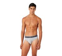 Emporio Armani Underwear Emporio Armani Men's 2-pack Endurance Brief, Calzoncillos Boxer Hombre, Melange Grey/Marine