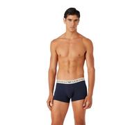 Emporio Armani Underwear Emporio Armani Men's 3-pack Mixed Waistband Trunk, Bañador Hombre, Marine/Marine/Marine