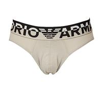 Emporio Armani Underwear Emporio Armani Men's Brief Megalogo, Calzoncillos Boxer Hombre, Pebble