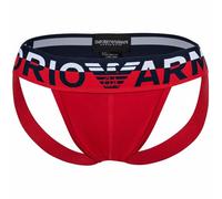 Emporio Armani Underwear Emporio Armani Men's Jockstrap Megalogo, Suspensorio Hombre, Red
