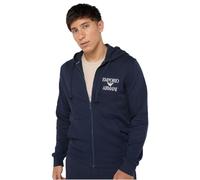 Emporio Armani Underwear Emporio Armani Sudadera Con Cremallera Para Hombre Iconic Terry, Sudadera Hombre, Marine, L