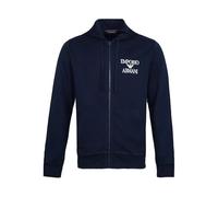 Emporio Armani Underwear Emporio Armani Sudadera Con Cremallera Para Hombre Iconic Terry, Sudadera Hombre, Marine, L