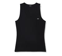 Emporio Armani Underwear Tank Iconic Cotton Tanque Top, Mujer, Negro, XL