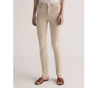 Emporio Armani Vaquero J18 pitillo de mujer con tiro alto. Beige 42-44/33