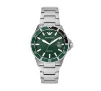Emporio Armani Watch for Men, Quartz Movement and 42mm Case Size with Stainless Steel, Leather or Silicone Strap