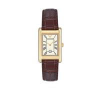 EMPORIO ARMANI Watch For Men, Quartz Two Hand Movement and 25mm Case Size with Stainless Steel or Leather Strap