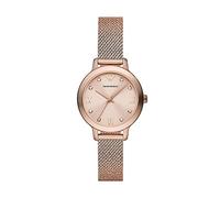 Emporio Armani Watch For Women, 32mm Rose Gold Tone Quartz Three Hand Movement and Stainless Steel Strap