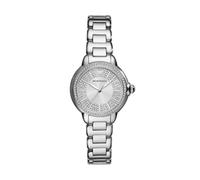 Emporio Armani Watch For Women, 32mm Silver Tone Quartz Three Hand Movement and Stainless Steel Strap