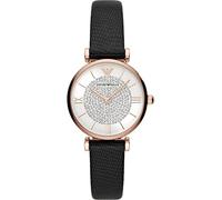 Emporio Armani Watch For Women, 32mm Two hand Quartz movement with Leather or Fabric strap