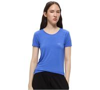 EMPORIO ARMANI Woman Essential Studs S/Sleeve Crew Neck Camiseta Violeta L, Lapislazzuli, L