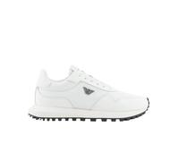 Emporio Armani Zapatillas bajas con logo águila de metal lateral X4X630XN877