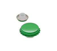 Emporio enologico vesuviano Tapón corona gigante 29 mm cubo largo paquete 100 unidades (verde)