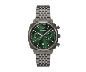Emporio Reloj cronógrafo para Hombre de Acero Inoxidable Gunmetal (Modelo: AR11689)