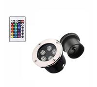 Empotrable Al Aire Libre Focos - Focos Suelo Led Exterior, Foco Empotrable LED Que Cambia De Color RGB, Foco De Suelo LED Con Control Remoto, Lámpara De Jardín Enterrada Impermeable IP68 ( Color : Rgb