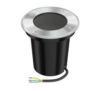 Empotrable de suelo BOLI para exterior IP67 acero inoxidable redondo 108mm Ø 1x