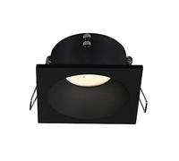 Empotrable de techo fijo Alhambra Cuadrado Negro IP65