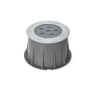 Empotrable exterior metal color gris serie ringo 9.8cm