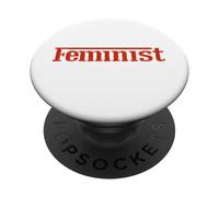 Empowered Women Empower the World - Feminist Statement tees PopSockets PopGrip Adhesivo