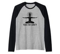 Empowered, Women Yoga Flow Inspirational Graphic Camiseta Manga Raglan