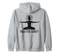 Empowered, Women Yoga Flow Inspirational Graphic Sudadera con Capucha