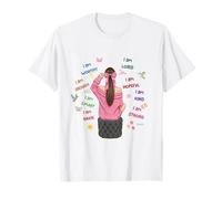 Empowering Women Positive Affirmation Self Love Graphic Camiseta