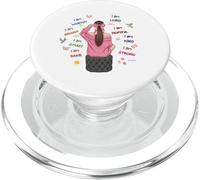 Empowering Women Positive Affirmation Self Love Graphic PopSockets PopGrip para MagSafe