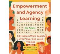 Empowerment and Agency Learning: 50 Medium Word Search with Power and Voice Themes (Large Print)