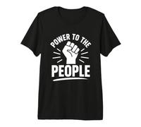 Empowerment Equality Quote Simple Power To The People Camiseta Premium