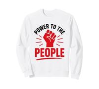 Empowerment Equality Quote Simple Power To The People Sudadera