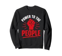 Empowerment Equality Quote Simple Power To The People Sudadera
